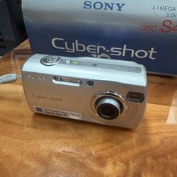 Sony Cybershot Digital Camera 