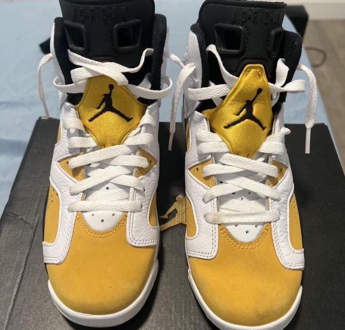 Air Jordan 6 Yellow Ochre