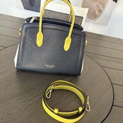 Kate Spade New York Knott Colorblocked Medium Satchel Crossbody bag 