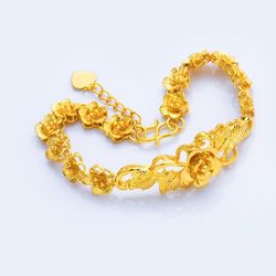 Lucky Charm Fortuner Good luck Bracelets Golden Roses