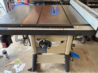 Delta 36-725 10” Contractor Table Saw with T-Square Fence & Rolling Stand