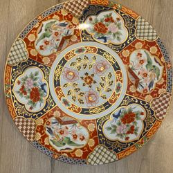 Imari 14” charging plate - excellent condition