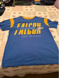 Millennium Falcon Men’s T-Shirt Size Small