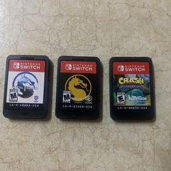 Nintendo Switch Games Mortal Kombat 11 , Mortal Kombat 1 , Crash Bandicut N Sane Trilogy