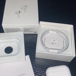 Airpods pro 2nd gen with charging case 