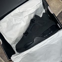 Jordan 4 Black Cat 5Y/6.5W