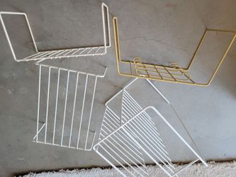 Wire Shelf Organizer Racks Set of 4