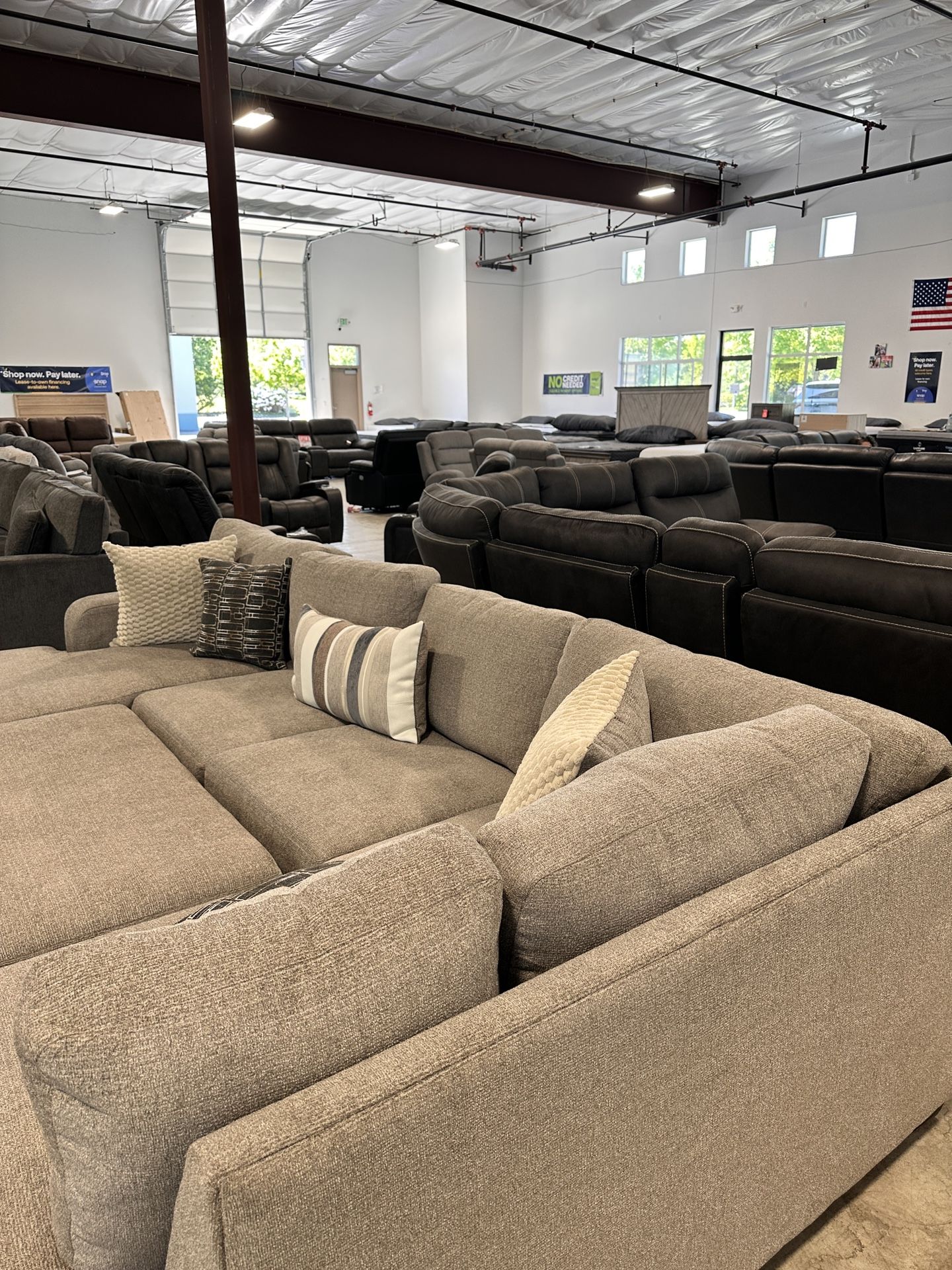 Brand New Couches Sectionals And More!