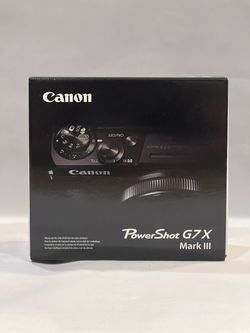 Canon PowerShot G7 X Mark III Digital Camera (Black)