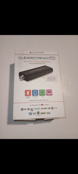 TV Tuner & Antenna Amplifier (Antennas Direct ClearStream TV Digital Tuner) New 
