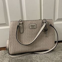 Authentic Guess Bag With Keychain
