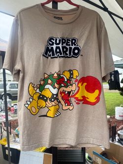 Super Mario Bowser shirt