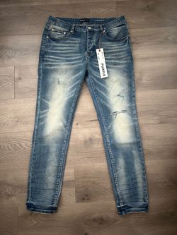 Purple jeans