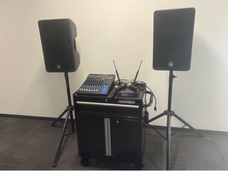 Yamaha/Shure Complete PA System