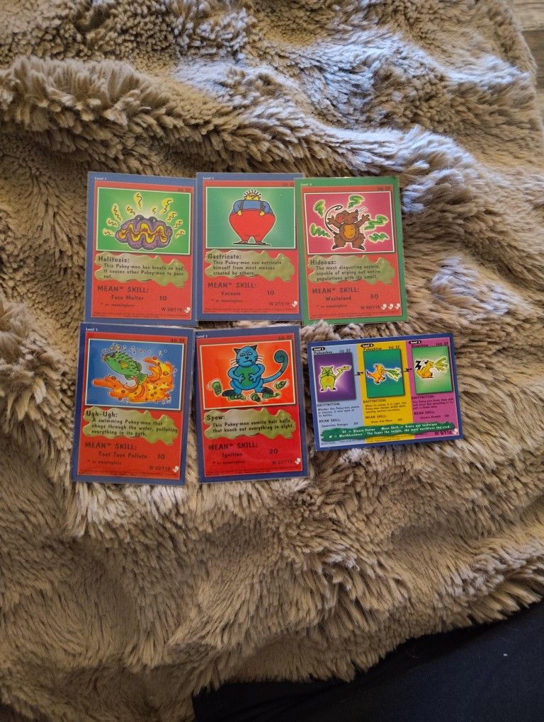 Pukeymon Card Lot