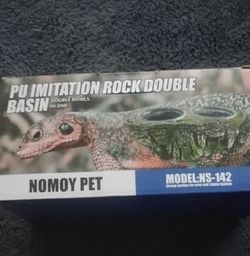 PU Imitation Rock Double Basin - Green