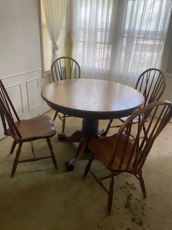 Table and 4 chairs