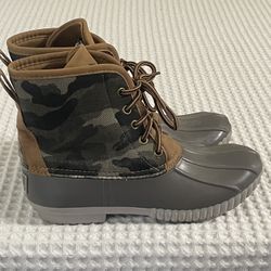 Marleylilly Duck Rain boots camo size 4 women’s