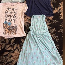 Girls tops and dress five dollars for all size 10