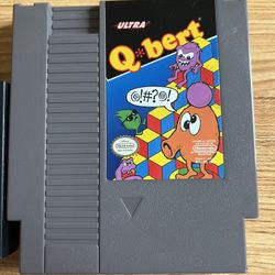 Q-bert Nintendo Game 