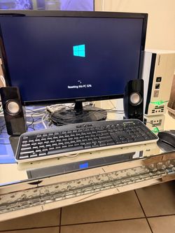 Computer Speaker Mouse and Keyboard $40
