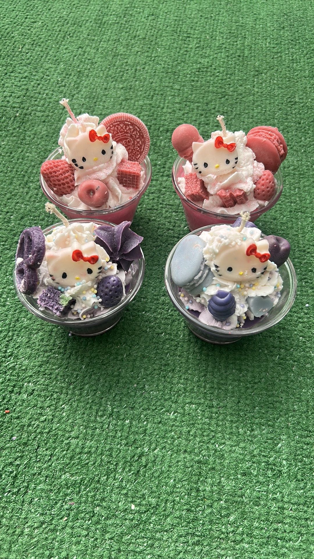 Handmade Hello Kitty Candles