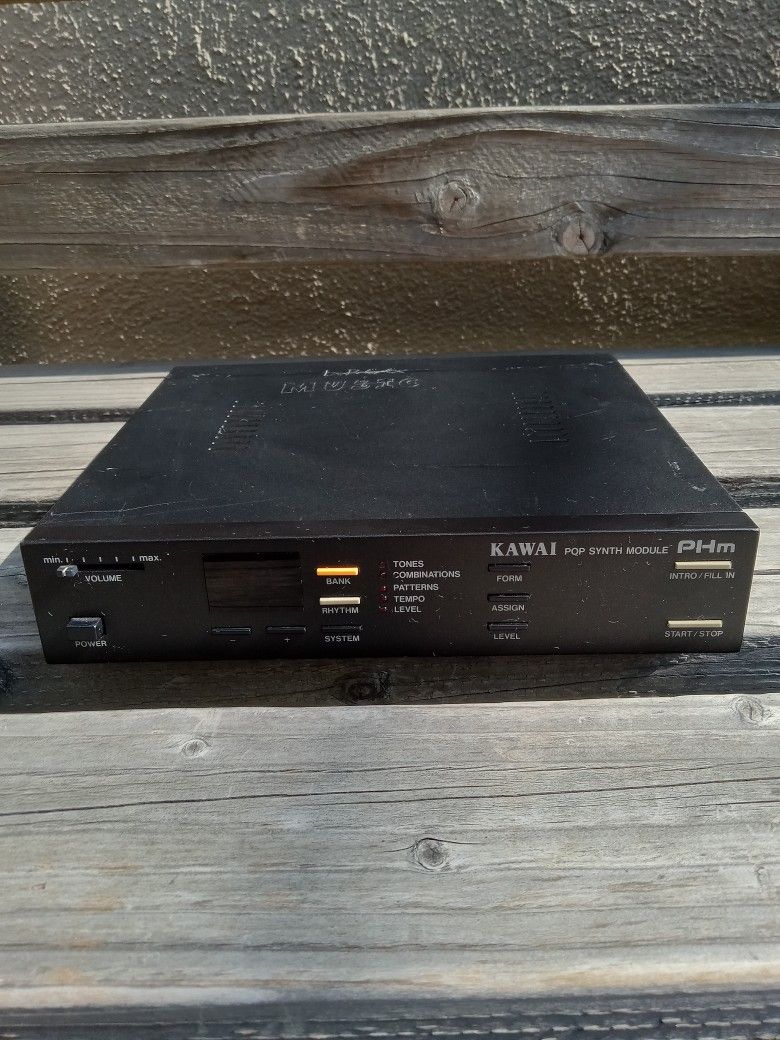 Kawai PHM Pop Synth Synthesizer Module Half Rack Vintage Rare