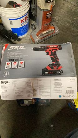 Skil 20v drill driver with battery and charger