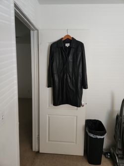 Worthington Leather Coat Womens X large