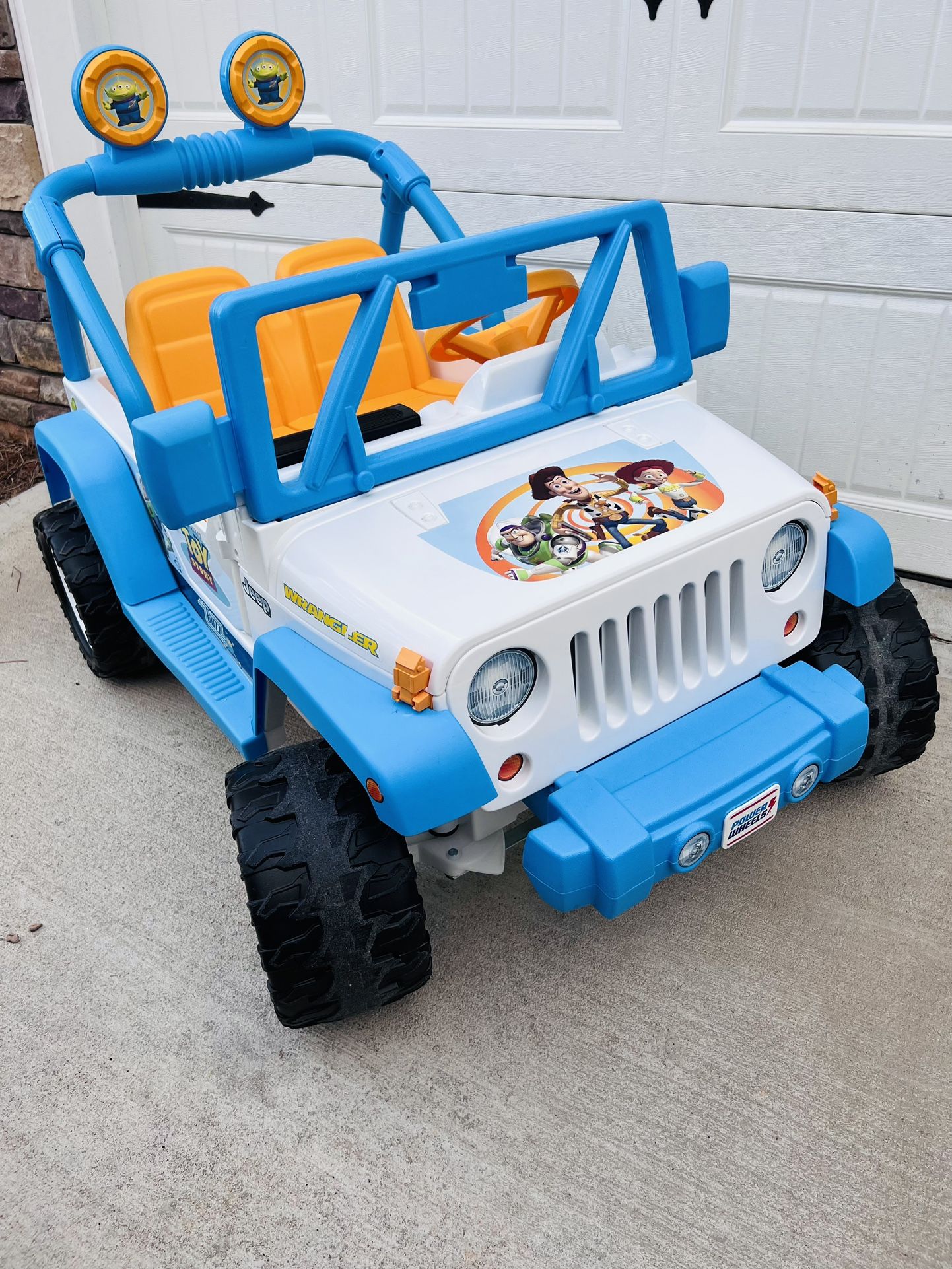 Power Wheels Disney Pixar Toy Story Jeep Wrangler