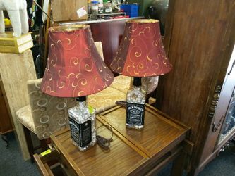 Jack Daniels lamp.