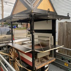 Food Cart/grill  Cart / Concession stand—- Built In Grill/flattop & Warmer