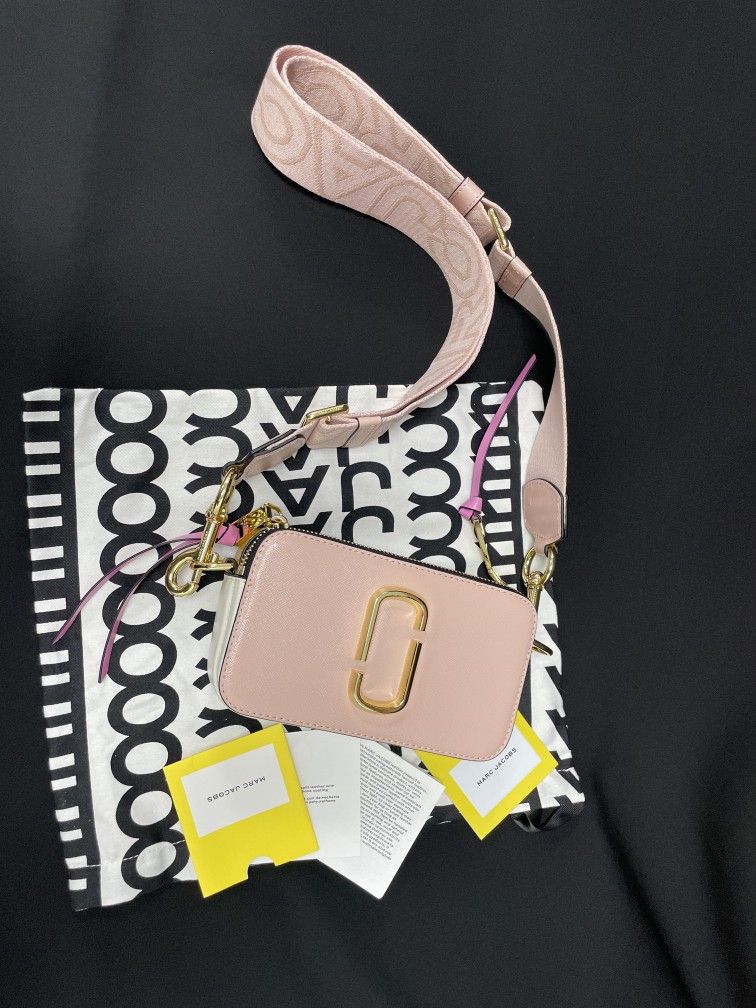 Marc Jacobs the SNAPSHOT Crossbody Bag Pink Rose