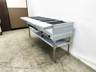 NSF 5 plate warmer steam and dry table 220v NH-5
