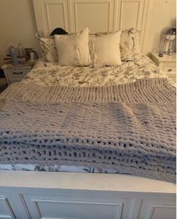 Queen bed frame