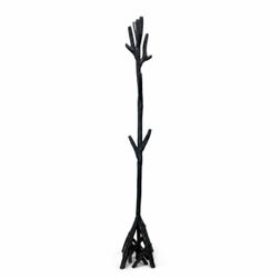 West Elm Tree Coat Rack - Black Solid Wood - 71"