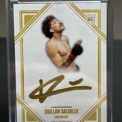 QUILLAN SALKILLD 2026 Champions Collection AUTO Gold RC Rookie On Card Autograph