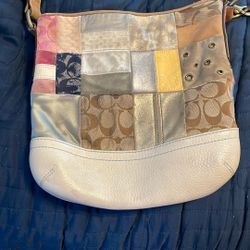 Vintage Coach Patchwork Bag