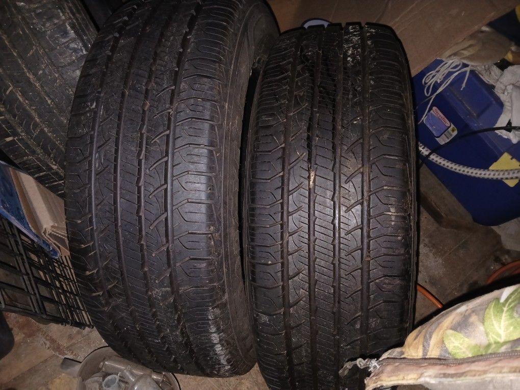 Goodyear Tires 235/60/18 Two Sets