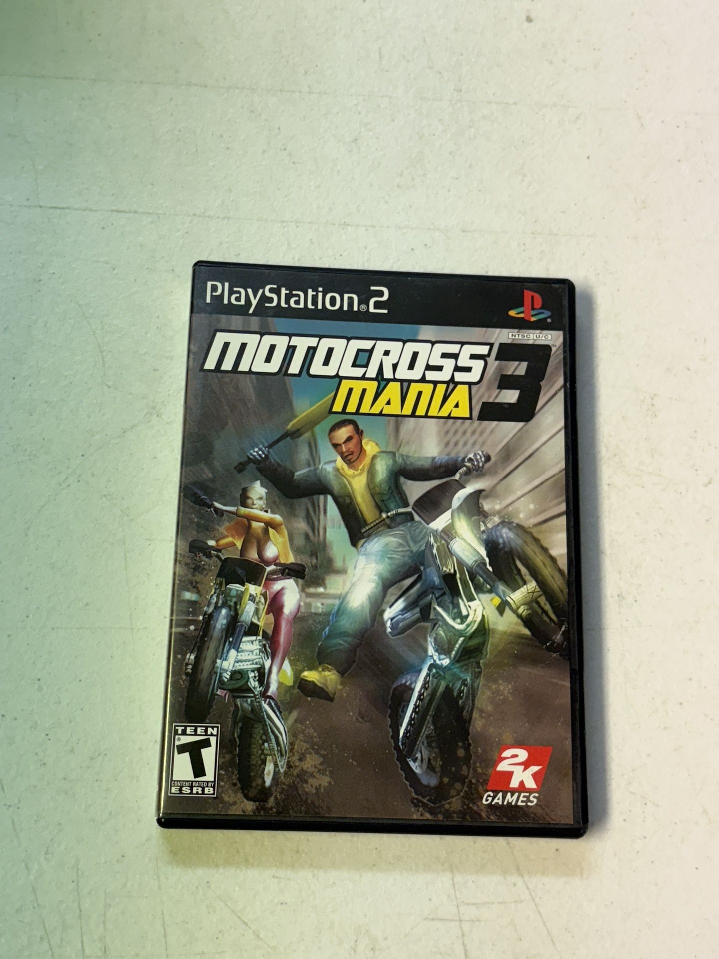 Sony PlayStation 2 MotorCross Mania 3 game