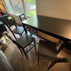 IKEA High Top Table And Chairs
