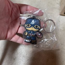 Disney Capitan American Chris Evens Key Chain