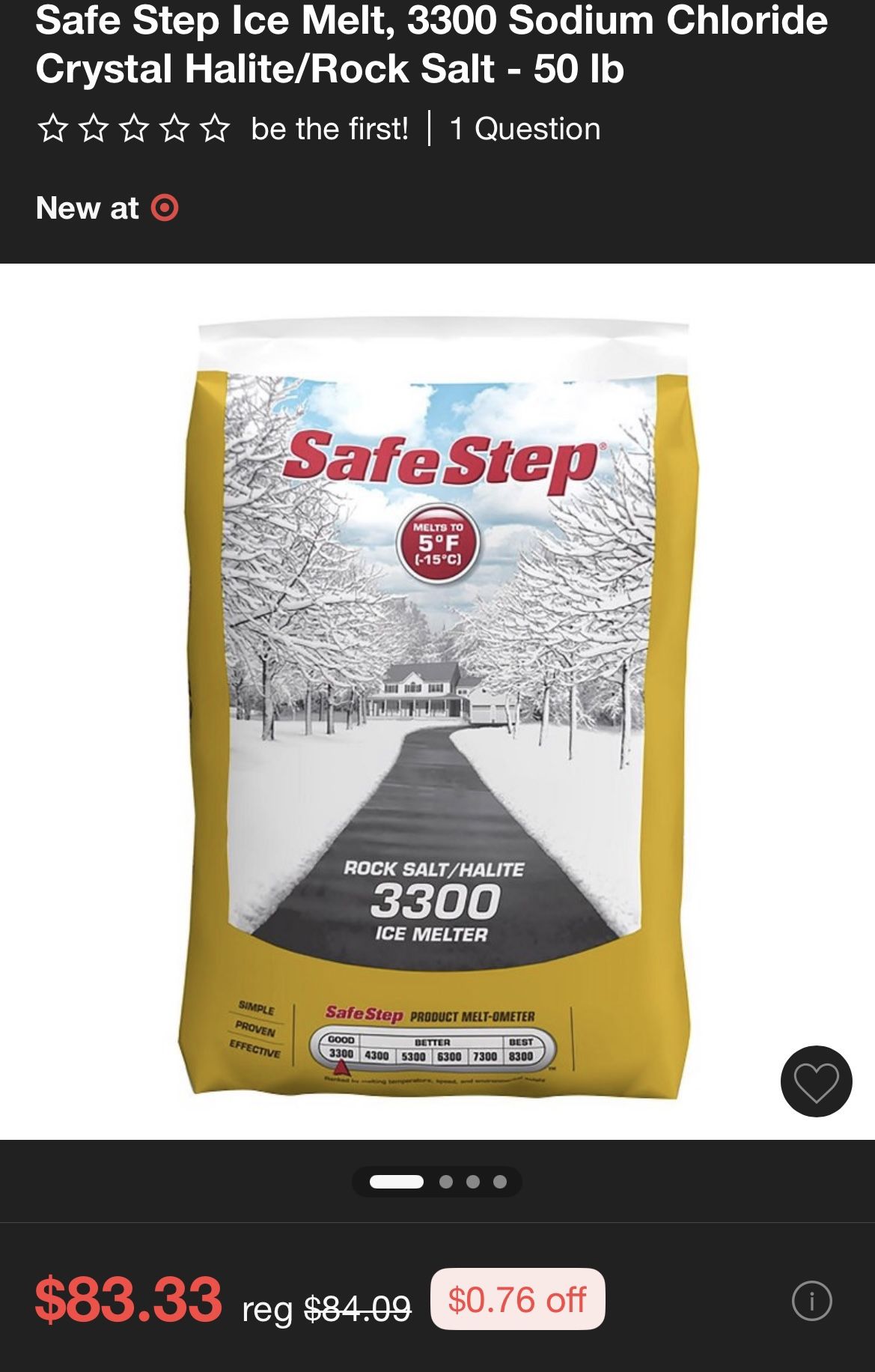 40$ 50LB ROCK SALT!GOING QUICK!!!