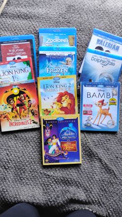 Kids Blu Ray bulk lot