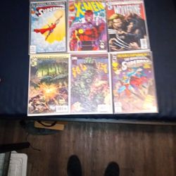 6 Comic Books  