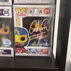 Signed Gabriel “Fluffy” Iglesias Funko Hollywood Exclusive Pop