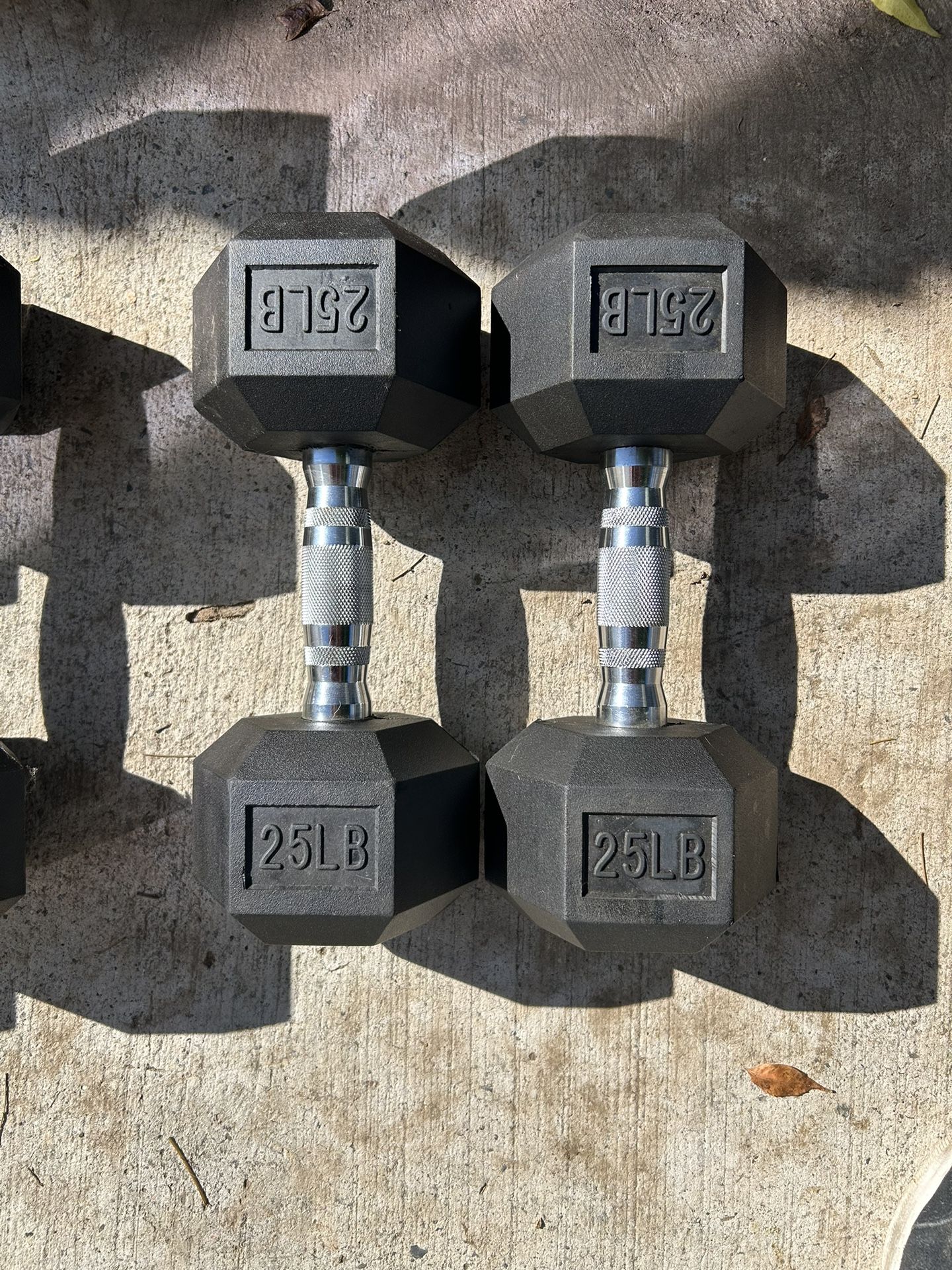 Rubber Dumbbells 