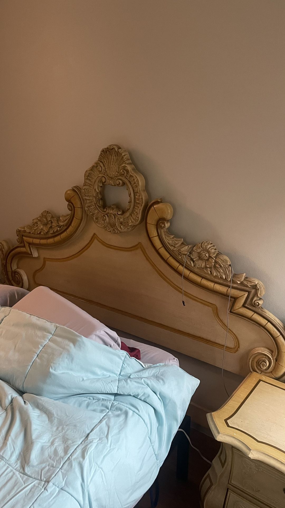French Provincial-style bedroom set