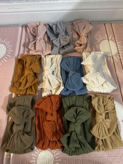 Baby Headbands Fall Autum Colors