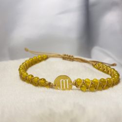 Scorpio Beaded Bracelet 